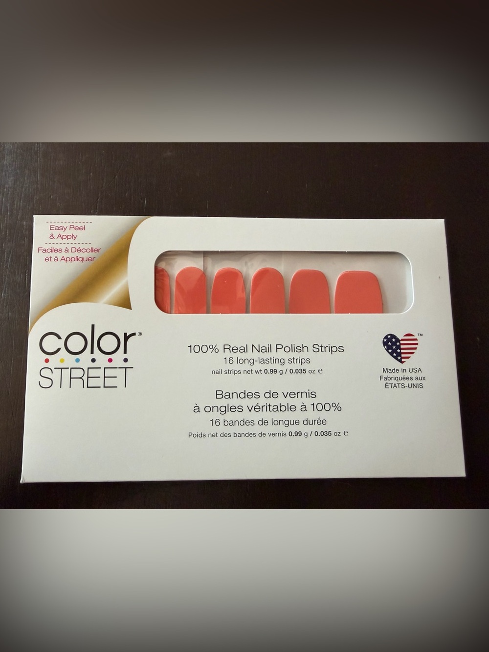 Color Street Poppy Picnic Nail Polish Strips
